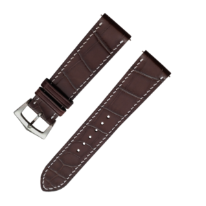 Brown swift leather strap